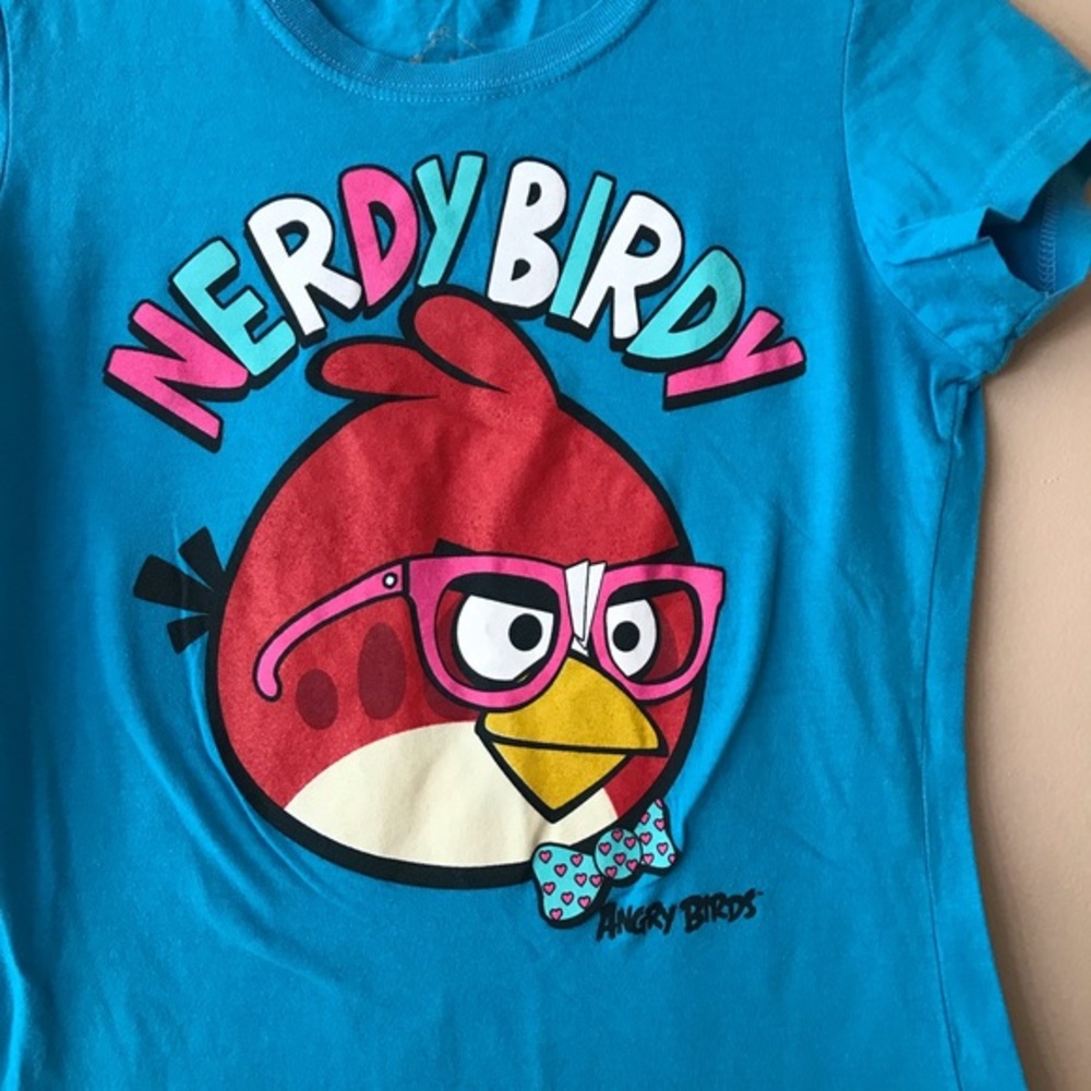 Jr's S/S Angry Bird Graphic Tee Size Small, NWOT - Picture 2 of 3